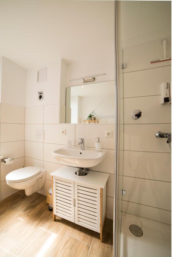 Schoene Ferienwohnung 54 M², Zentrumsnah, Kingbett Erfurt Dış mekan fotoğraf